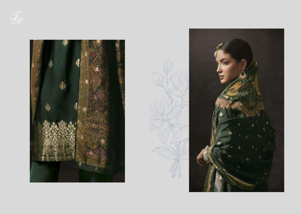 T&M AMEERA DESIGNER FANCY JACQUARD PARTY WEAR SUITS IN WHOLESALE RATE