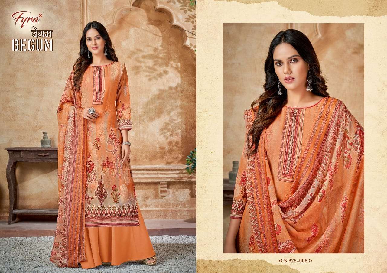 FYRA ALOK SUIT BEGUM DESIGNER SWAROVSKI DIAMOND WORK WITH SOFT COTTON DIGITAL PRINTED DAILY WEAR SUITS IN WHOLESALE RATE 